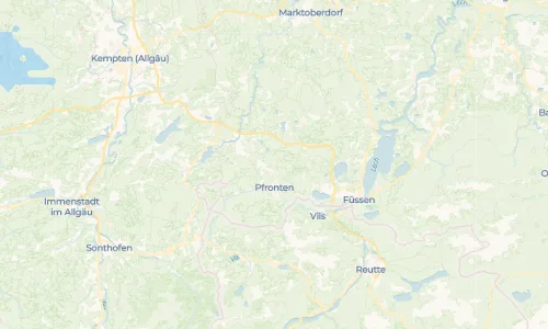 Regenradar Vorschaubild - Aktuelle Niederschläge in Rehbichl und Umgebung