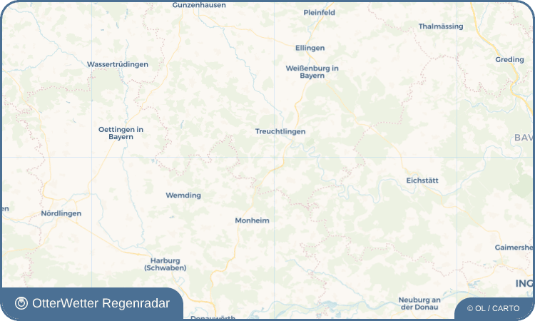OtterWetter Regenradar-Widget Rehlingen