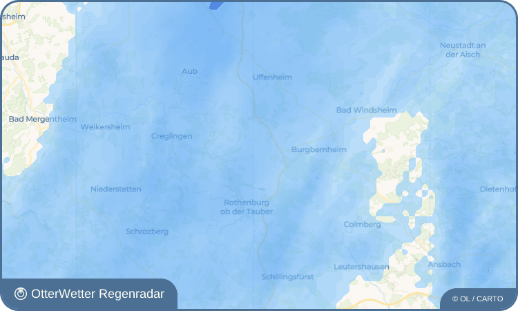 OtterWetter Regenradar-Widget Reichelshofen