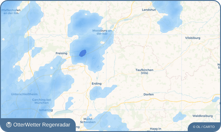 OtterWetter Regenradar-Widget Reichenkirchen