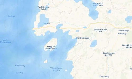 Regenradar Vorschaubild - Aktuelle Niederschläge in Reichertsheim und Umgebung