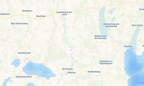 Regenradar Vorschaubild - Aktuelle Niederschläge in Reichling und Umgebung
