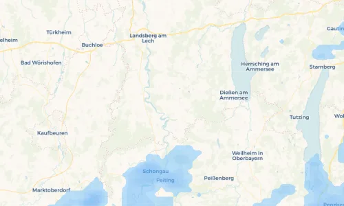 Regenradar Vorschaubild - Aktuelle Niederschläge in Reichlingsried und Umgebung