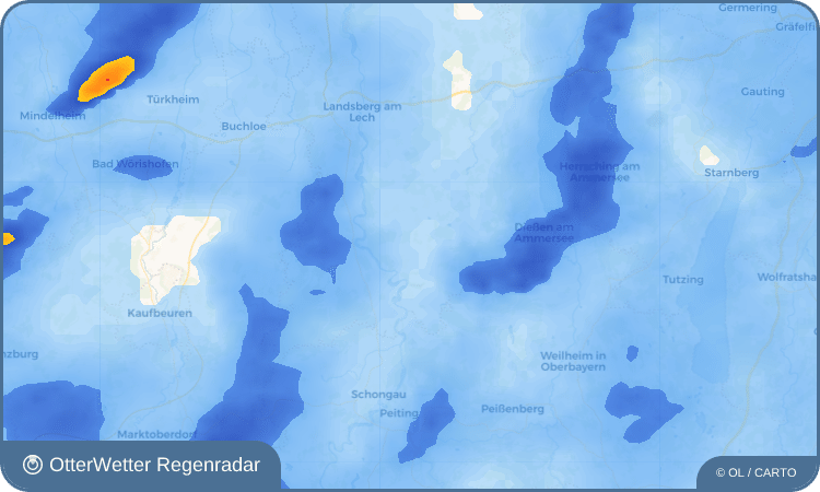 OtterWetter Regenradar-Widget Reichlingsried