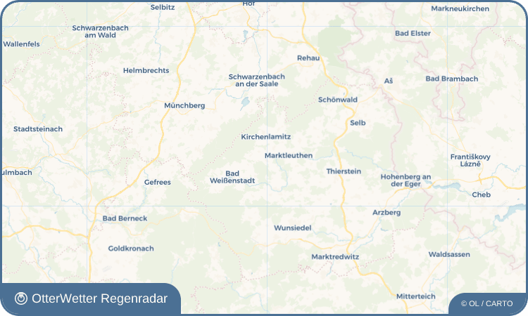 OtterWetter Regenradar-Widget Reicholdsgrün