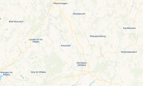 Regenradar-Vorschau: aktuelle Niederschläge in Reicholzried und Umgebung