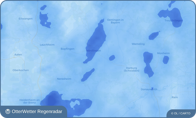 OtterWetter Regenradar-Widget Reimlingen