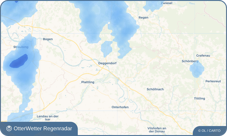 OtterWetter Regenradar-Widget Reinprechting