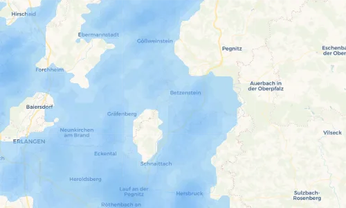 Regenradar Vorschaubild - Aktuelle Niederschläge in Reipertsgesee und Umgebung