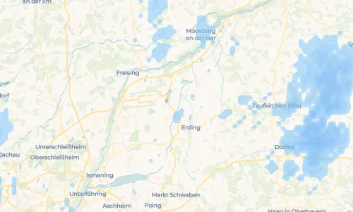 Regenradar-Vorschau: aktuelle Niederschläge in Reisen und Umgebung