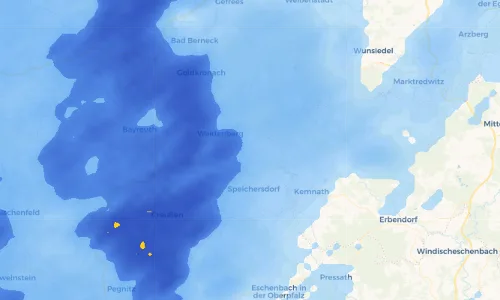 Regenradar Vorschaubild - Aktuelle Niederschläge in Reislas und Umgebung