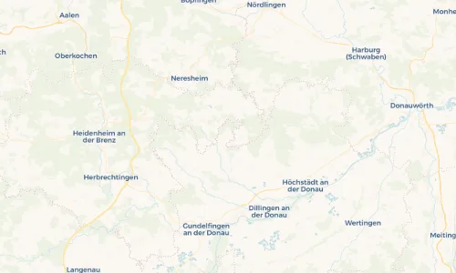 Regenradar Vorschaubild - Aktuelle Niederschläge in Reistingen und Umgebung