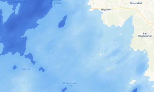 Regenradar Vorschaubild - Aktuelle Niederschläge in Reit im Winkl und Umgebung