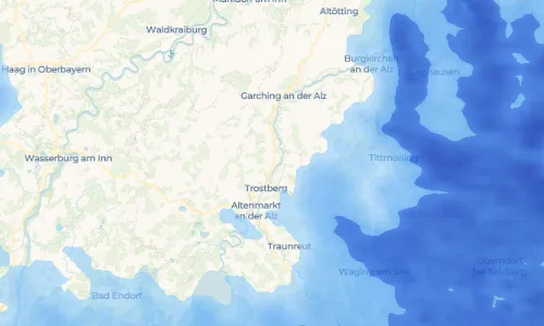 Regenradar Vorschaubild - Aktuelle Niederschläge in Reit und Umgebung
