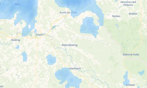 Regenradar Vorschaubild - Aktuelle Niederschläge in Reitenstein und Umgebung