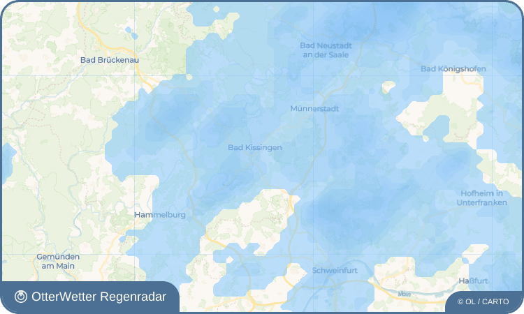 Wetter-Widget-Vorschau mit Vorhersagedaten für Reiterswiesen