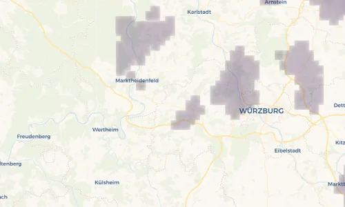 Regenradar Vorschaubild - Aktuelle Niederschläge in Remlingen und Umgebung