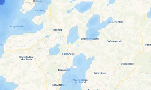 Regenradar Vorschaubild - Aktuelle Niederschläge in Rettern und Umgebung