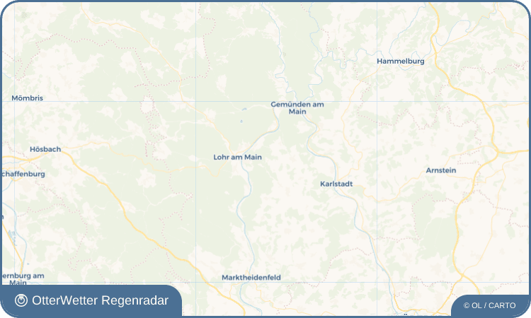 OtterWetter Regenradar-Widget Rettersbach