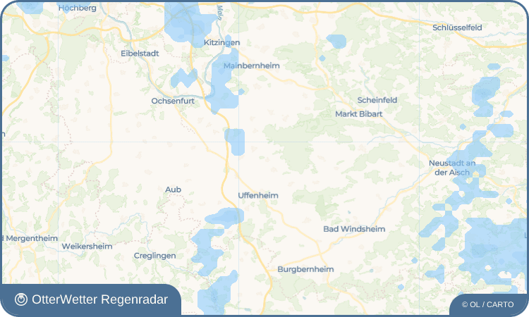 OtterWetter Regenradar-Widget Reusch
