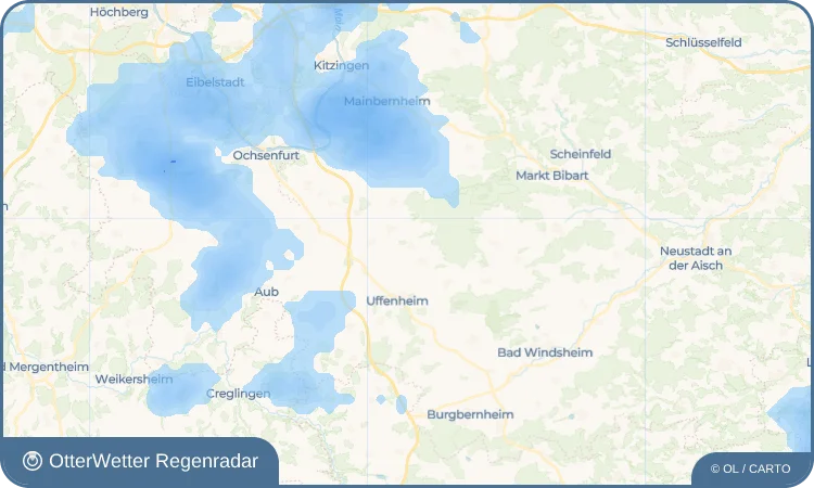 Widget-Vorschau für Reusch Wetter-Widget-Vorschau mit Vorhersagedaten für Reusch