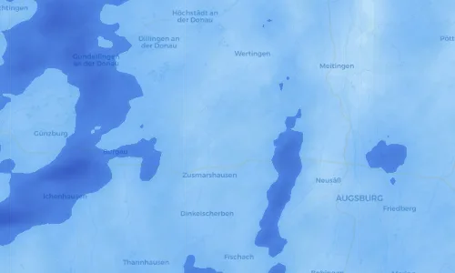Regenradar Vorschaubild - Aktuelle Niederschläge in Reutern und Umgebung