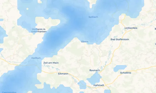 Regenradar Vorschaubild - Aktuelle Niederschläge in Reutersbrunn und Umgebung