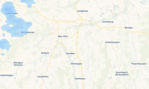 Regenradar Vorschaubild - Aktuelle Niederschläge in Reutti und Umgebung