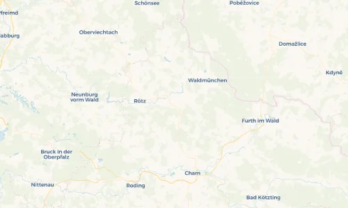 Regenradar Vorschaubild - Aktuelle Niederschläge in Rhan und Umgebung