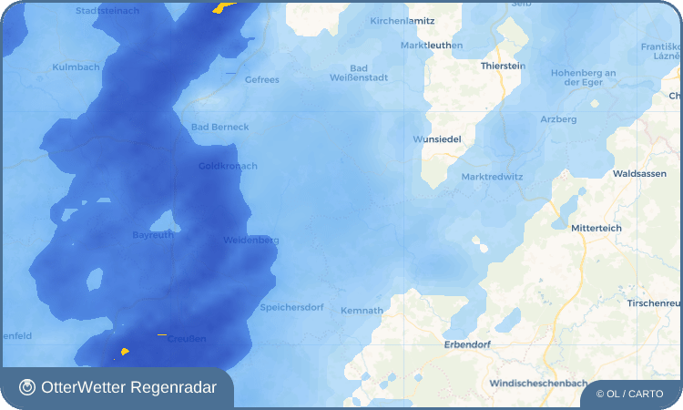OtterWetter Regenradar-Widget Richardsfeld