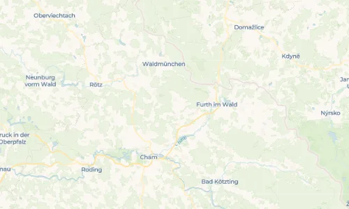 Regenradar Vorschaubild - Aktuelle Niederschläge in Ried b.Gleißenberg und Umgebung