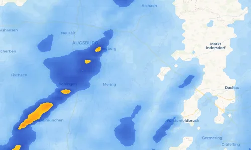 Regenradar Vorschaubild - Aktuelle Niederschläge in Ried und Umgebung