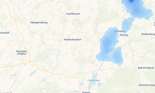 Regenradar Vorschaubild - Aktuelle Niederschläge in Rieder und Umgebung