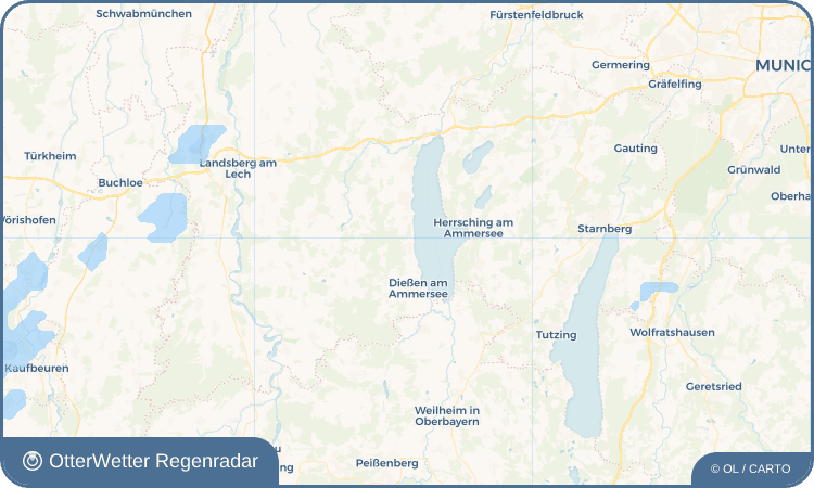 OtterWetter Regenradar-Widget Riederau