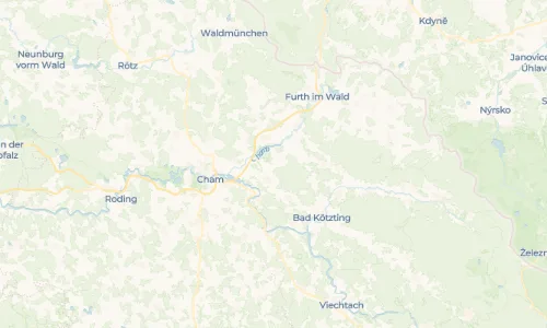 Regenradar Vorschaubild - Aktuelle Niederschläge in Rieding und Umgebung