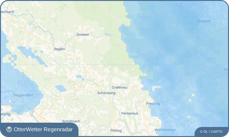OtterWetter Regenradar-Widget Riedlhütte