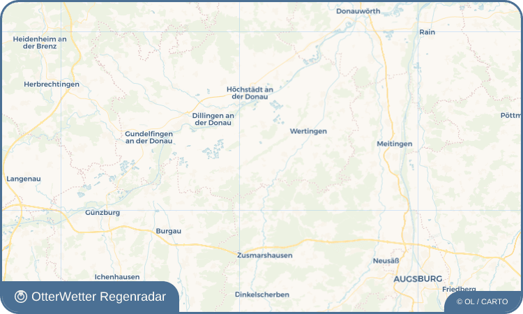 OtterWetter Regenradar-Widget Riedsend