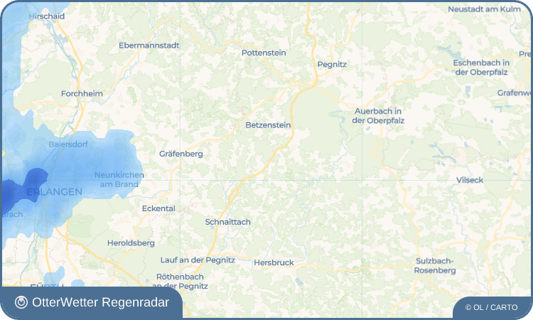 OtterWetter Regenradar-Widget Riegelstein