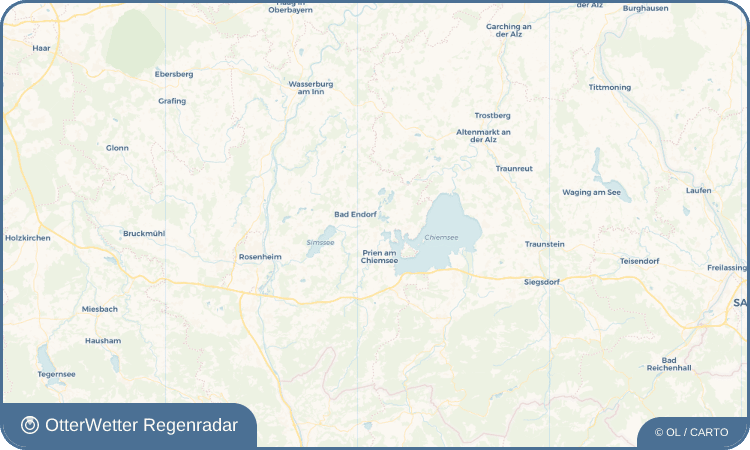 Widget-Vorschau für Rimsting Bahnhof Wetter-Widget-Vorschau mit Vorhersagedaten für Rimsting Bahnhof