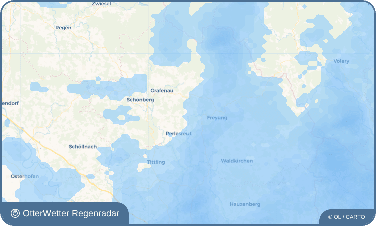 OtterWetter Regenradar-Widget Ringelai