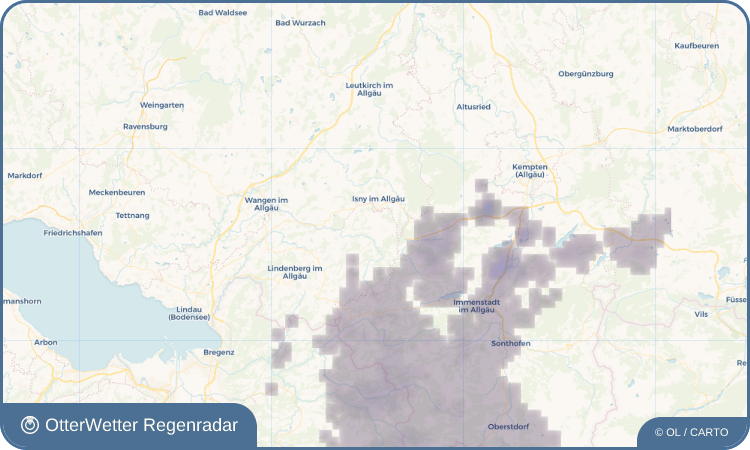 OtterWetter Regenradar-Widget Ringenberg
