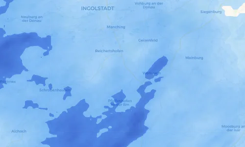 Regenradar Vorschaubild - Aktuelle Niederschläge in Rinnberg und Umgebung