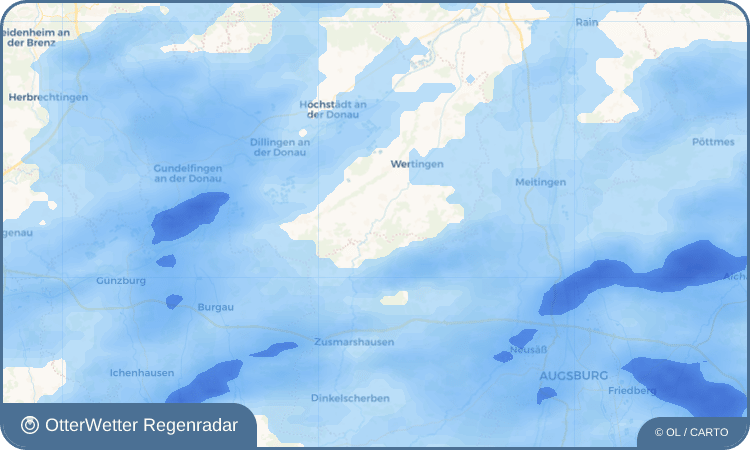OtterWetter Regenradar-Widget Rischgau