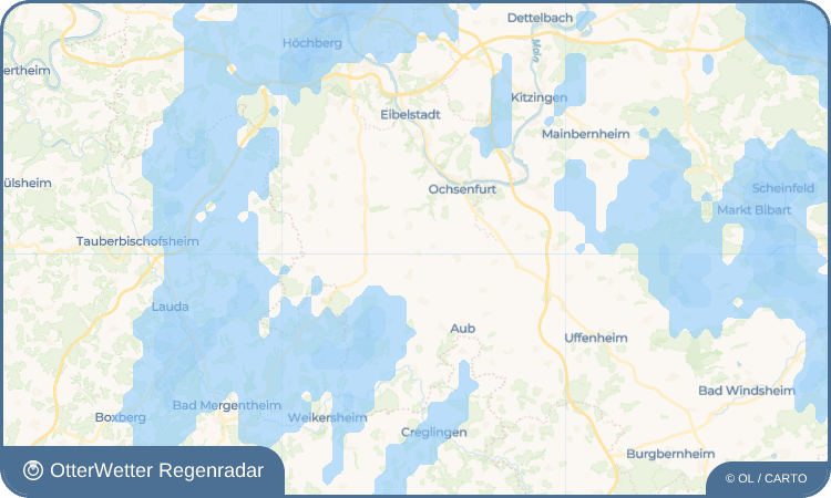 OtterWetter Regenradar-Widget Rittershausen