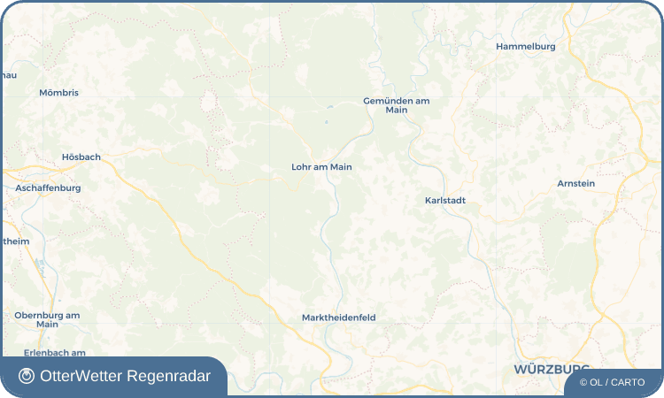 OtterWetter Regenradar-Widget Rodenbach