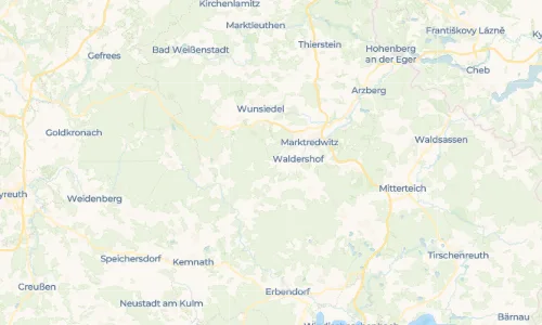 Regenradar Vorschaubild - Aktuelle Niederschläge in Rodenzenreuth und Umgebung
