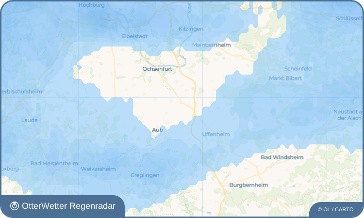 OtterWetter Regenradar-Widget Rodheim