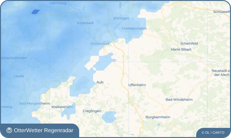 Wetter-Widget-Vorschau mit Vorhersagedaten für Rodheim