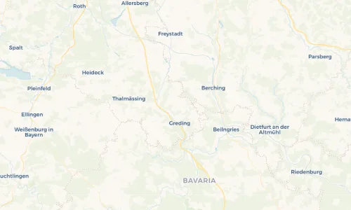 Regenradar Vorschaubild - Aktuelle Niederschläge in Röckenhofen und Umgebung