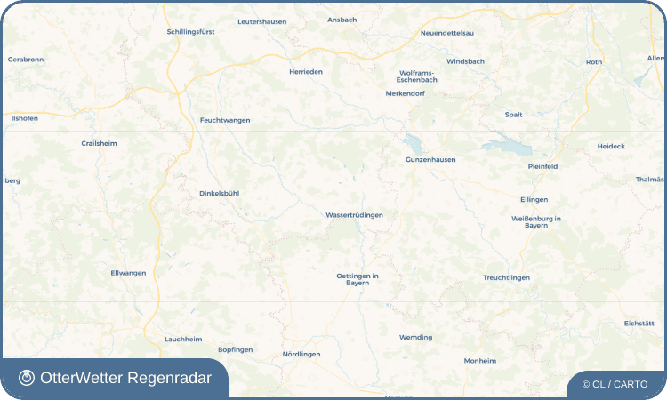 OtterWetter Regenradar-Widget Röckingen